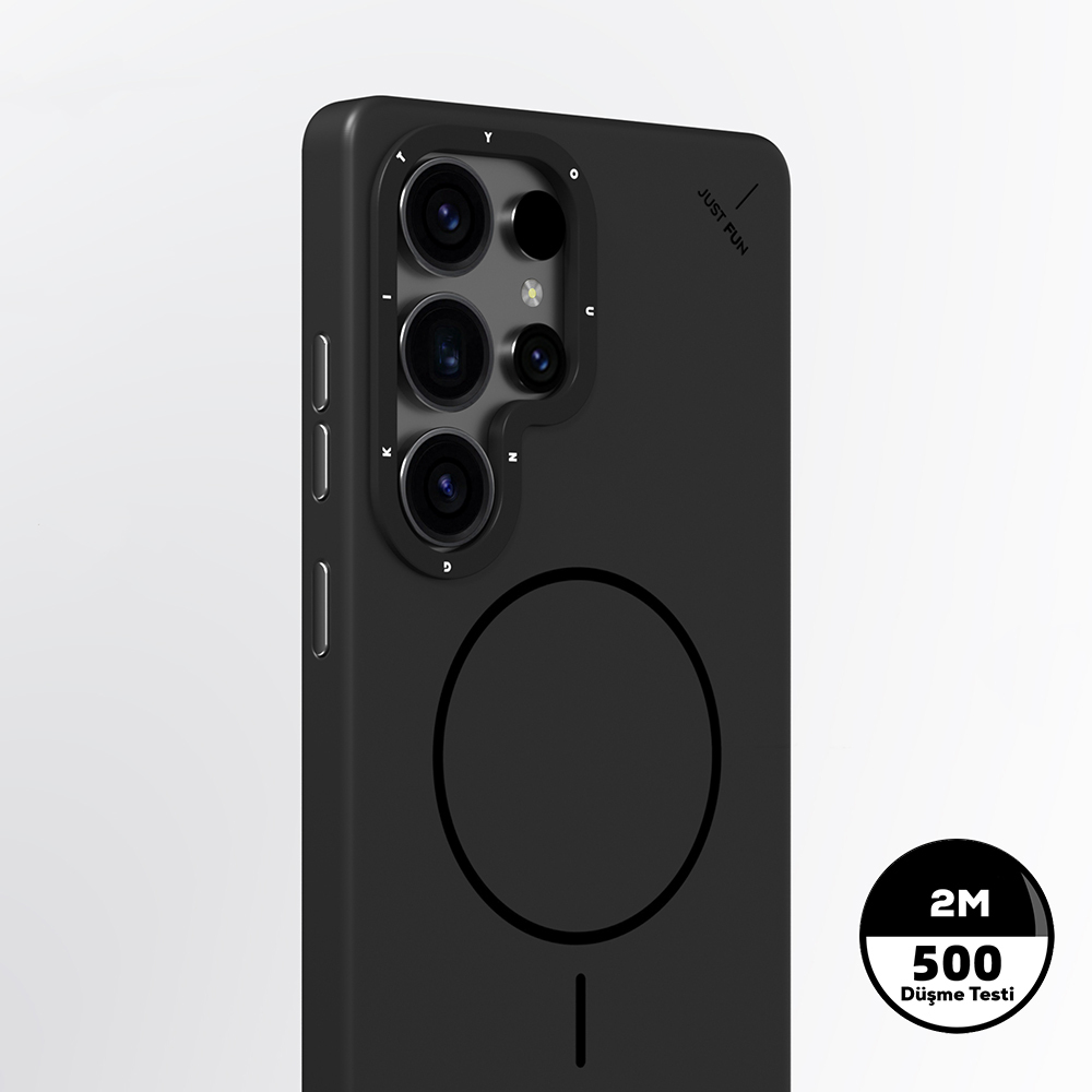 Samsung Galaxy S25 Ultra Uyumlu Kılıf M-safe Şarj Özellikli Youngkit Dynamag Serisi Kapak - 1