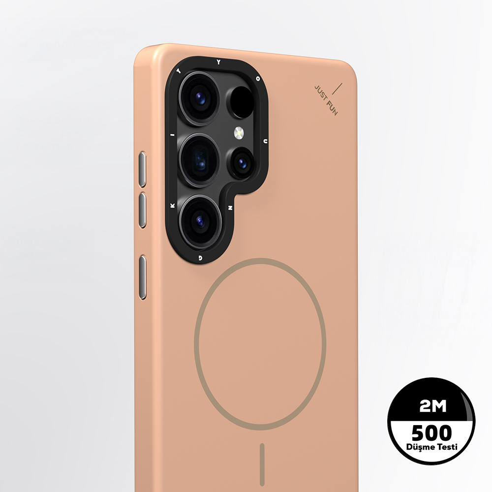 Samsung Galaxy S25 Ultra Uyumlu Kılıf M-safe Şarj Özellikli Youngkit Dynamag Serisi Kapak - 5