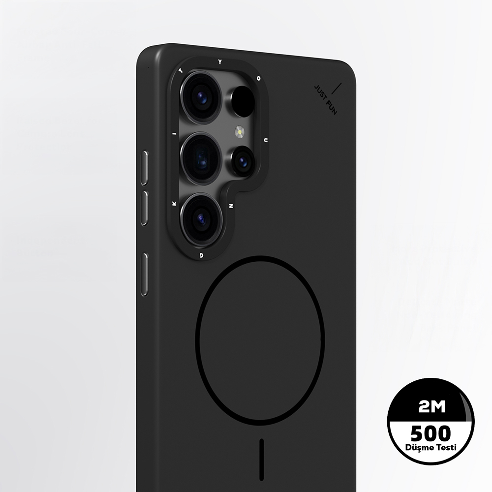 Samsung Galaxy S25 Ultra Uyumlu Kılıf M-safe Şarj Özellikli Youngkit Dynamag Serisi Kapak - 6