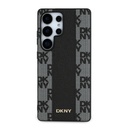 Samsung Galaxy S25 Ultra Uyumlu Kılıf DKNY Orjinal Lisanslı M-safe Şarj Özellikli 3D Yazılı Checkered Pattern Kapak - 2