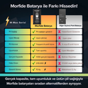 Apple iPhone 13 Uyumlu 3510mAh Yüksek Kapasiteli Batarya - Gelişmiş Akıllı Chip - Pil Sağlığı Destekli - Morfide M-Max