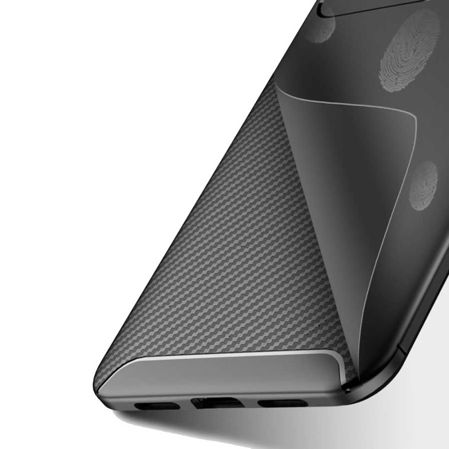 Xiaomi Redmi Note 6 Pro Uyumlu Kılıf Zore Negro Silikon Kapak - 3