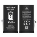 Apple iPhone 13 Mini Uyumlu 2550mAh Yüksek Kapasiteli Batarya - Gelişmiş Akıllı Chip - Pil Sağlığı Destekli - Morfide M-Max