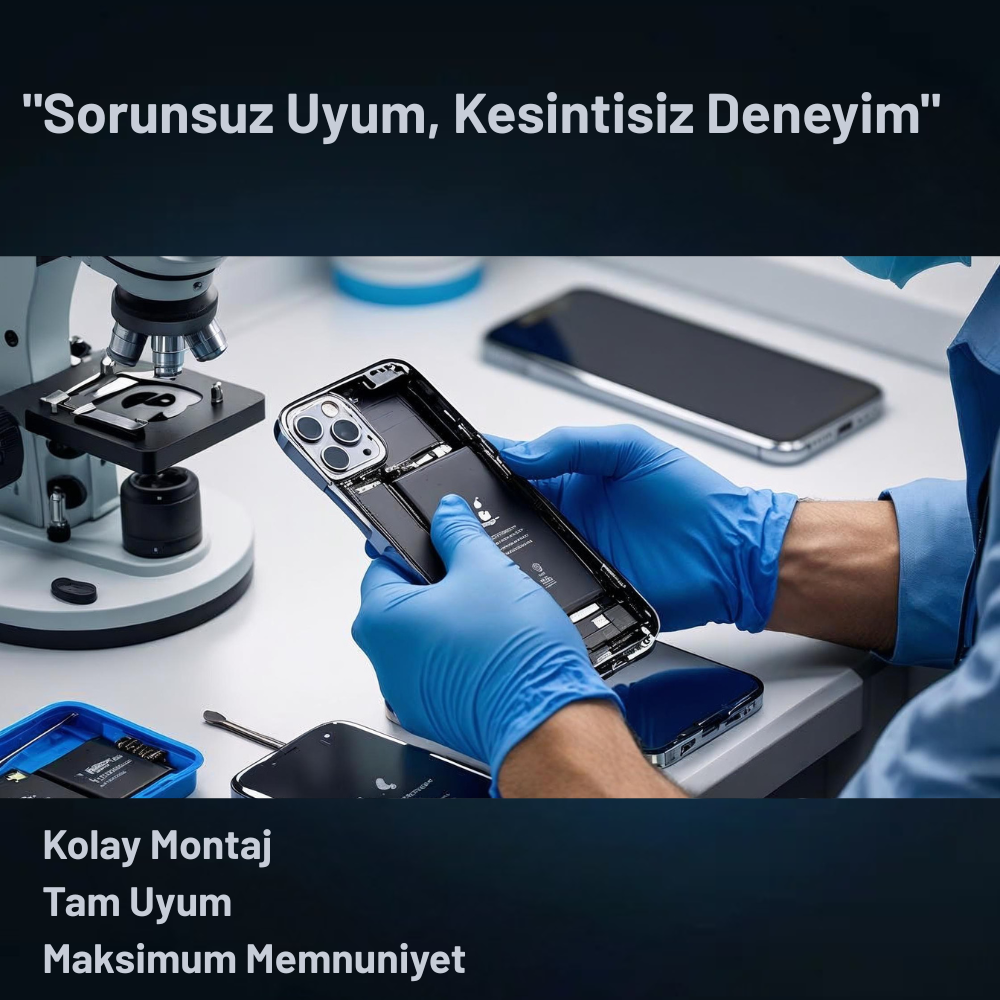 Apple iPhone 13 Pro Uyumlu 3300mAh Yüksek Kapasiteli Batarya - Gelişmiş Akıllı Chip - Pil Sağlığı Destekli - Morfide M-Max