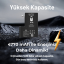 Apple iPhone 15 Pro Max Uyumlu 4770mAh Yüksek Kapasiteli Batarya - Gelişmiş Akıllı Chip - Pil Sağlığı Destekli - Morfide M-Max
