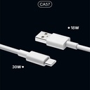 Lenyes CA57 Hızlı Şarj Özellikli Dual Type-C + USB-A Portlu Mini Araç Şarj Aleti 30W - 3