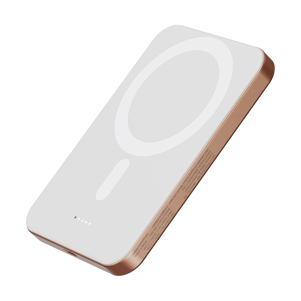 Pitaka Tactile Woven Qi2 Şarj Teknolojili Aramid Fiber M-Safe Powerbank 15W 5000mAh - 29