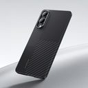 Samsung Galaxy S25 Edge Uyumlu Kılıf M-safe Şarj Özellikli Karbon Fiber Benks Montage ArmorAir Kevlar Kapak - 5