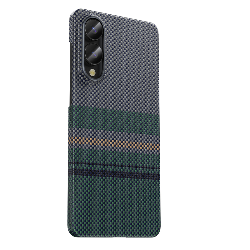 Samsung Galaxy S25 Edge Uyumlu Kılıf M-safe Şarj Özellikli Karbon Fiber Tasarımlı Benks Aurora ArmorAir Kevlar Kapak - 2