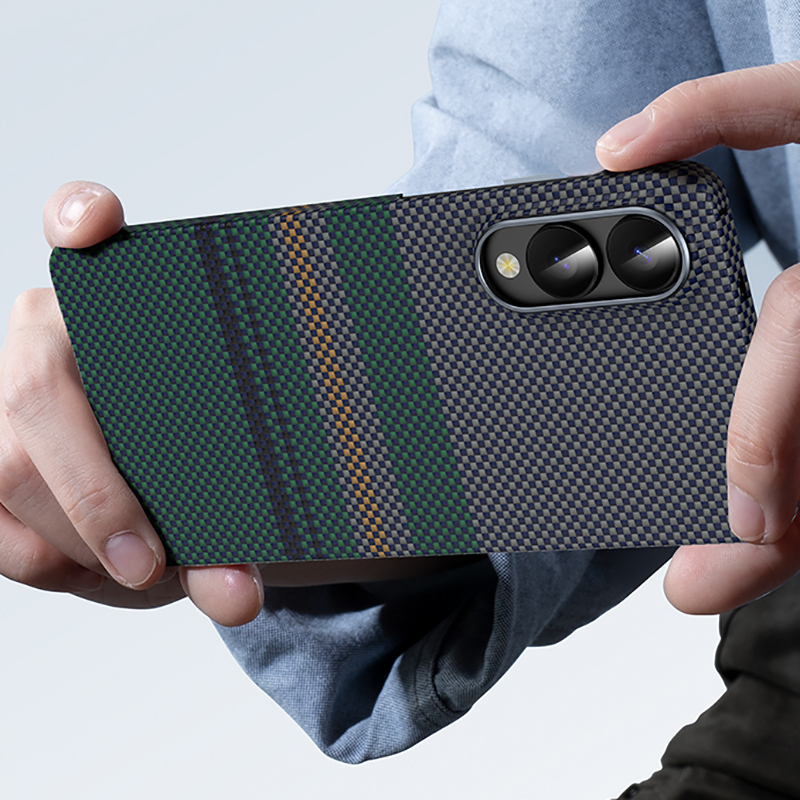 Samsung Galaxy S25 Edge Uyumlu Kılıf M-safe Şarj Özellikli Karbon Fiber Tasarımlı Benks Aurora ArmorAir Kevlar Kapak - 7