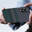 Samsung Galaxy S25 Edge Uyumlu Kılıf M-safe Şarj Özellikli Karbon Fiber Tasarımlı Benks Aurora ArmorAir Kevlar Kapak - 7