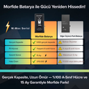 Apple iPhone 8 Plus Uyumlu 3410mAh Yüksek Kapasiteli Batarya Morfide M-Max – A Sınıf Hücre, 15 Ay Garantili