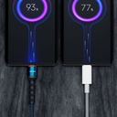 Lenyes LC515 USB-A to Lightning Hızlı Şarj Özellikli Örgülü Data ve Şarj Kablosu 3A 1M - 1