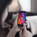 Lenyes LC515 USB-A to Lightning Hızlı Şarj Özellikli Örgülü Data ve Şarj Kablosu 3A 1M - 2