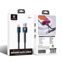 Lenyes LC515 USB-A to Lightning Hızlı Şarj Özellikli Örgülü Data ve Şarj Kablosu 3A 1M - 3