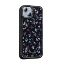 Apple iPhone 14 Uyumlu Kılıf Taşlı ve Simli Tasarım Zore Azra Kapak - 3