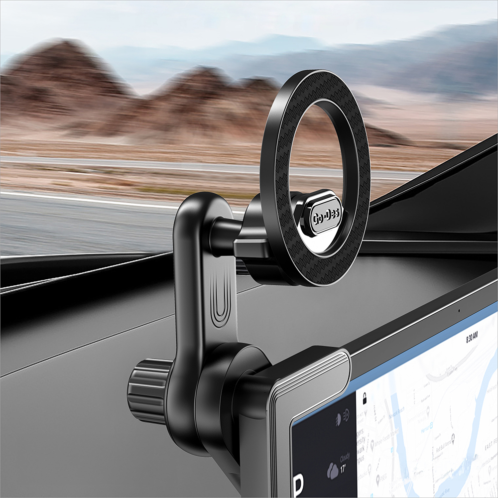 Go Des GD-HD337 360° Dönebilen Başlıklı V Köşeli Laptop - Monitör Telefon Tutucu - 1