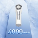 Recci RLS-F07 Dijital LED Göstergeli 6 Kademeli Mini Soğutucu El Fanı - 4