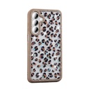 Samsung Galaxy A55 Uyumlu Kılıf Taşlı ve Simli Tasarım Zore Azra Kapak - 1