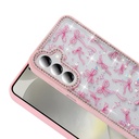 Samsung Galaxy A26 Uyumlu Kılıf Taşlı ve Simli Tasarım Zore Azra Kapak - 6