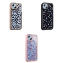 Apple iPhone 15 Uyumlu Kılıf Taşlı ve Simli Tasarım Zore Azra Kapak - 7