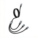 Go-Des GD-UC617 3in1 Type-C to Lightning – Type-C – Micro USB Ultra Hızlı PD Şarj Kablosu 100W 1.2M - 1