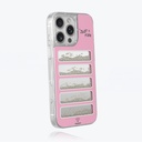 Apple iPhone 16 Pro Max Uyumlu Kılıf Aynalı ve Boncuklu Tasarım Youngkit Jump Serisi Kapak - 6