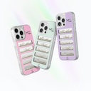 Apple iPhone 16 Pro Uyumlu Kılıf Aynalı ve Boncuklu Tasarım Youngkit Jump Serisi Kapak - 7