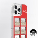 Apple iPhone 16 Pro Uyumlu Kılıf Aynalı ve Boncuklu Tasarım Youngkit Spirit Serisi Kapak - 4