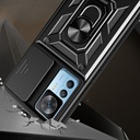 Xiaomi Mi 12T Pro Uyumlu Kılıf Magnetik Standlı Kamera Korumalı Zore Sürgülü Vega Kapak - 1