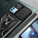 Xiaomi Mi 12T Pro Uyumlu Kılıf Magnetik Standlı Kamera Korumalı Zore Sürgülü Vega Kapak - 6