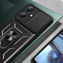 Infinix Hot 30 Uyumlu Play Kılıf Magnetik Standlı Kamera Korumalı Zore Sürgülü Vega Kapak - 5