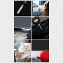 Lenyes LTF02 Dijital LED Göstergeli 4 Kademeli Çok Fonksiyonlu Turbo El Fanı - 7