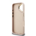 Apple iPhone 16 Plus Uyumlu Kılıf Guess Orjinal Lisanslı PU Deri 4G Desenli Metal Büyük 4G ve Yazı Logolu Kamera Standlı Kapak - 13
