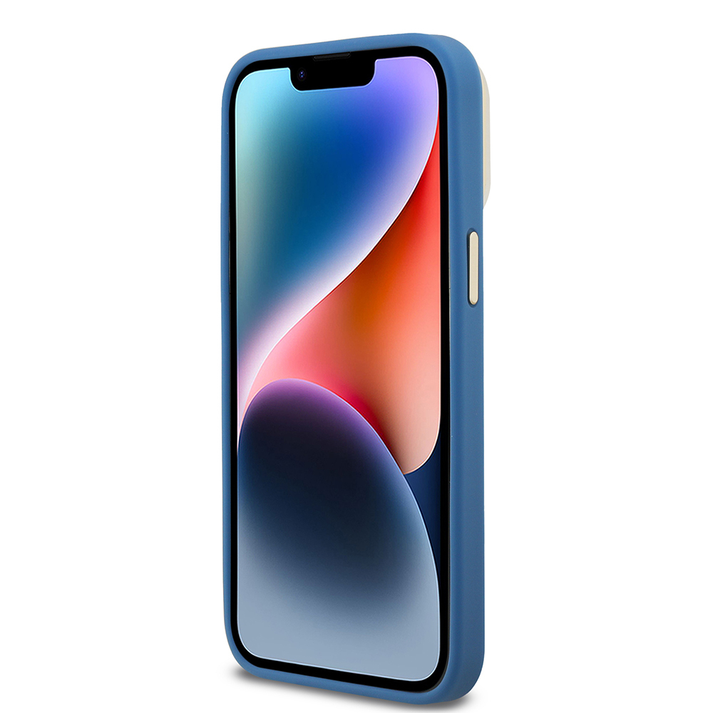 Apple iPhone 14 Pro Max Uyumlu Kılıf Guess Orjinal Lisanslı PU Deri 4G Desenli Metal Büyük 4G ve Yazı Logolu Kamera Standlı Kapak - 11