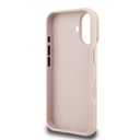 Apple iPhone 16 Uyumlu Kılıf Guess Orjinal Lisanslı Grained Yazı Logolu Kamera Standlı Kapak - 6