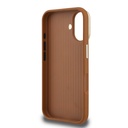 Apple iPhone 16 Uyumlu Kılıf Guess Orjinal Lisanslı Grained Yazı Logolu Kamera Standlı Kapak - 13