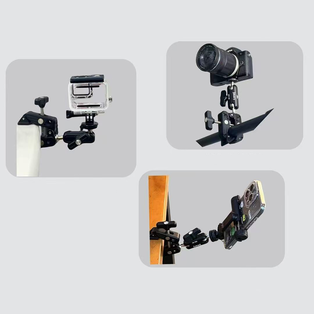 Jmary MS-90 Telefon & Fotoğraf & Aksiyon Kamerası Sabitleme Aparatı - 2