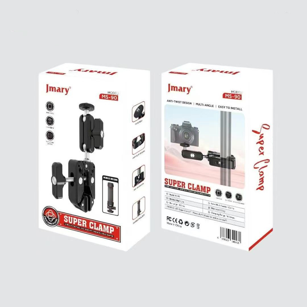 Jmary MS-90 Telefon & Fotoğraf & Aksiyon Kamerası Sabitleme Aparatı - 3