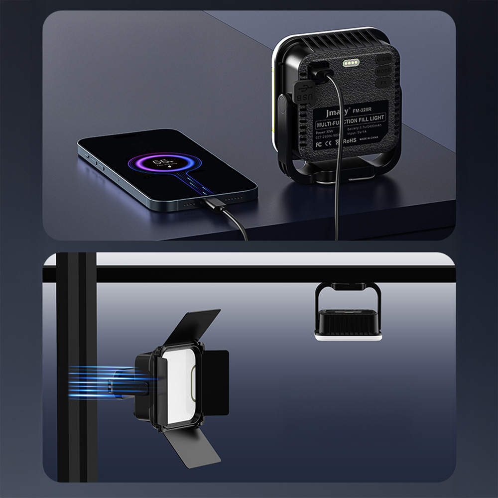 Jmary FM-328RGB Ayarlanabilir Ayaklı Askı Aparatlı LED Panel Aydınlatma Işığı 30W - 4