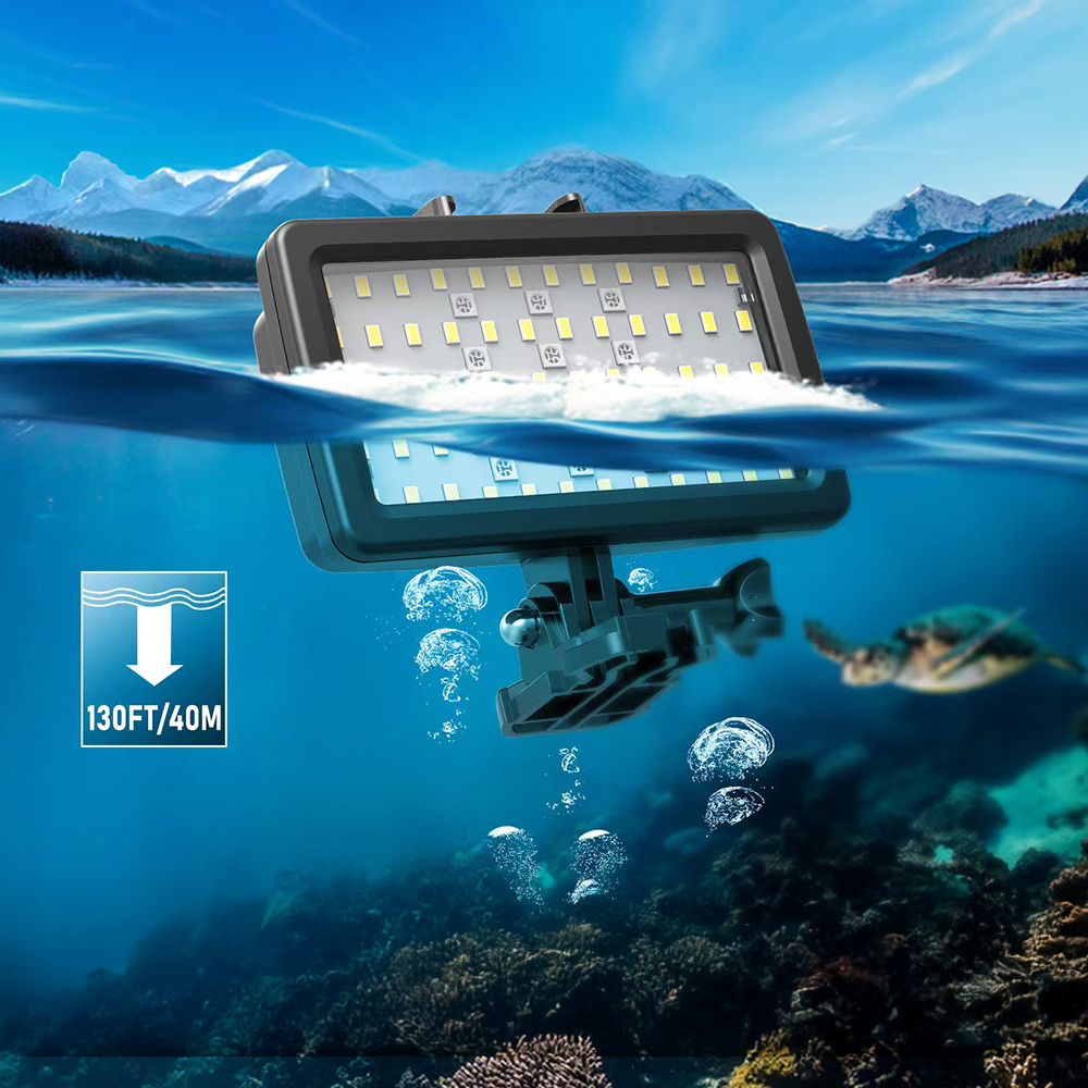 Jmary FM-72RGB IPX8 Sertifikalı RGB Su Altı Kamera Işığı - 3