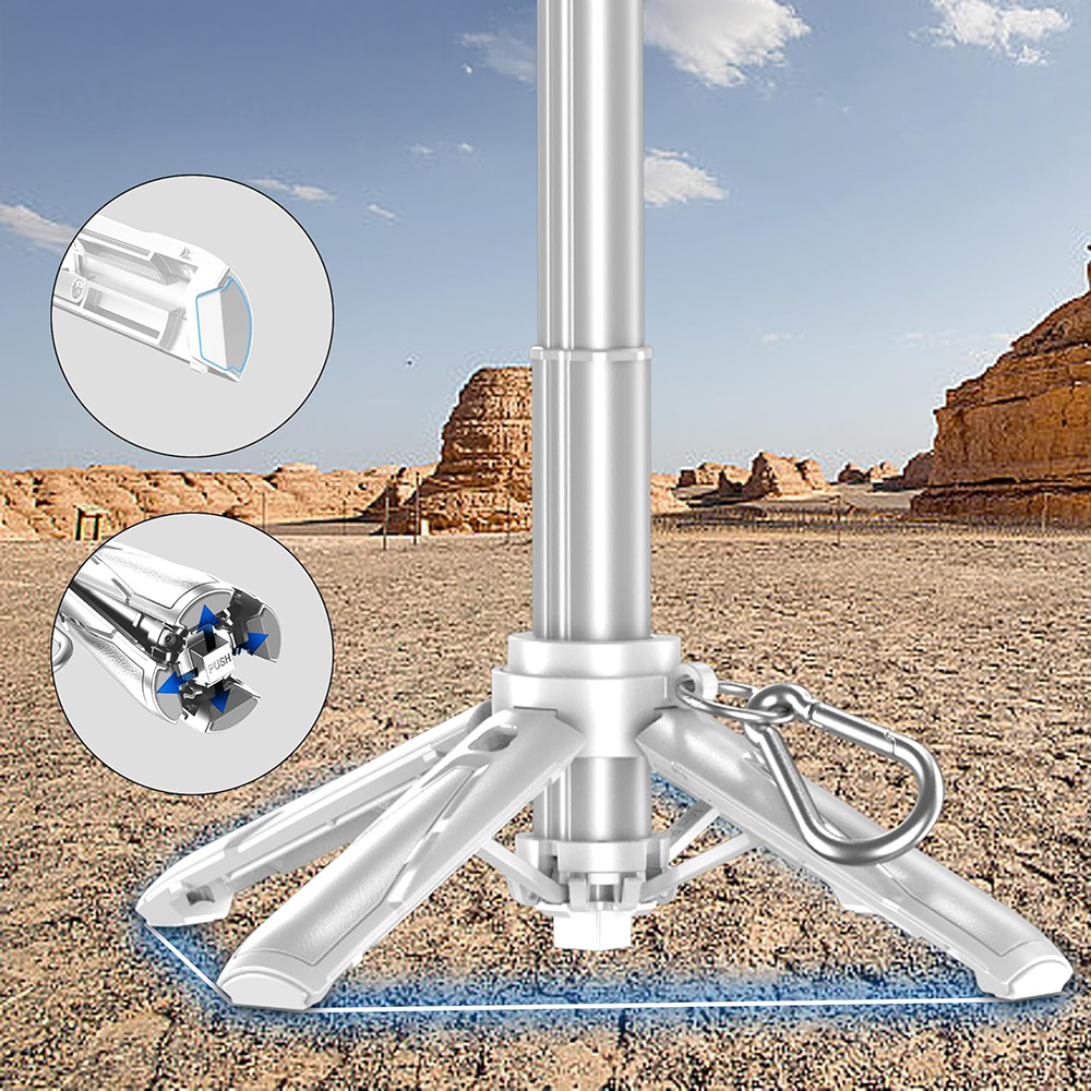 Jmary MT-18 360 Derece Dönebilen Kumandalı Selfie Çubuğu ve Tripod - 5