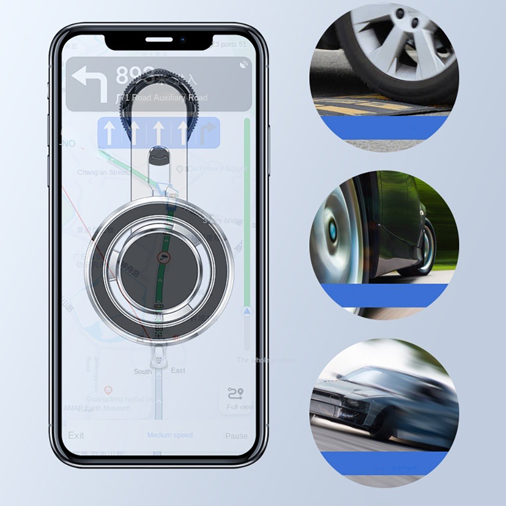 Jmary MH-78 Havalandırma Tasarımlı Magnetik Araç Telefon Tutucu - 4