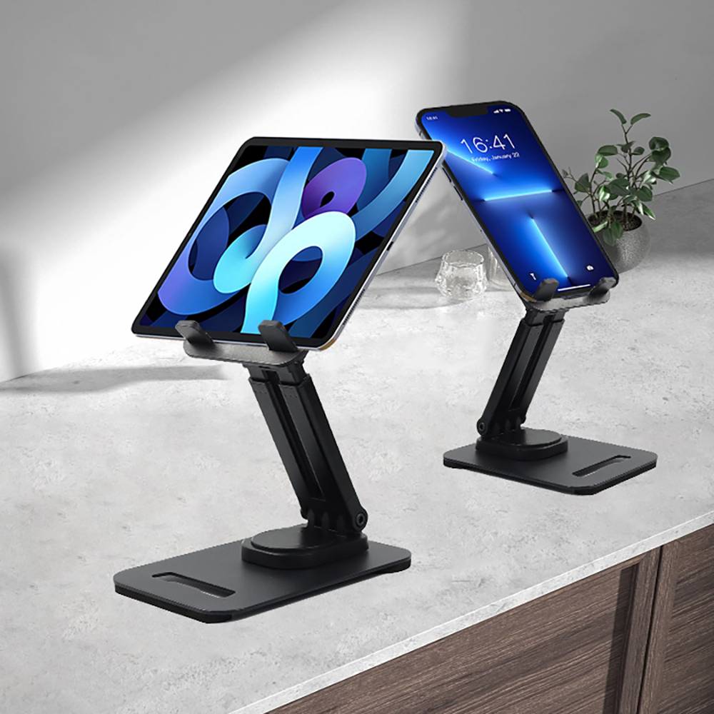 Jmary MK-62 Ayarlanabilir Katlanabilir 360 Derece Dönebilen Telefon ve Tablet Standı - 4