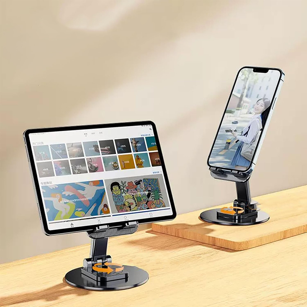 Jmary MK-59 Ayarlanabilir Katlanabilir 360 Derece Dönebilen Telefon ve Tablet Standı - 2