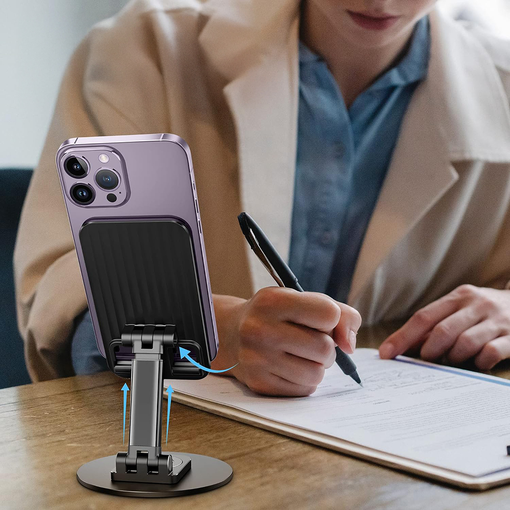 Jmary MK-59 Ayarlanabilir Katlanabilir 360 Derece Dönebilen Telefon ve Tablet Standı - 5