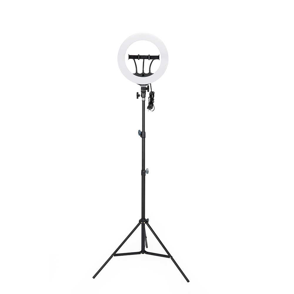 Jmary FM-14R Kumandalı 34cm Işıklı Telefon Tutucu Ring Light - 1