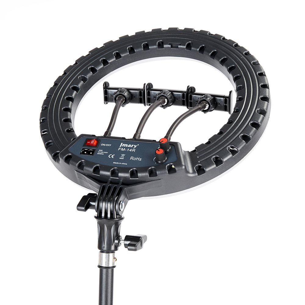 Jmary FM-14R Kumandalı 34cm Işıklı Telefon Tutucu Ring Light - 15