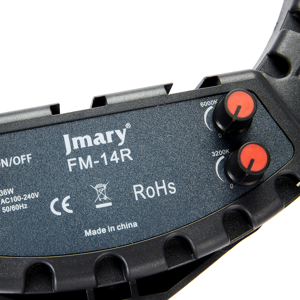 Jmary FM-14R Kumandalı 34cm Işıklı Telefon Tutucu Ring Light - 22