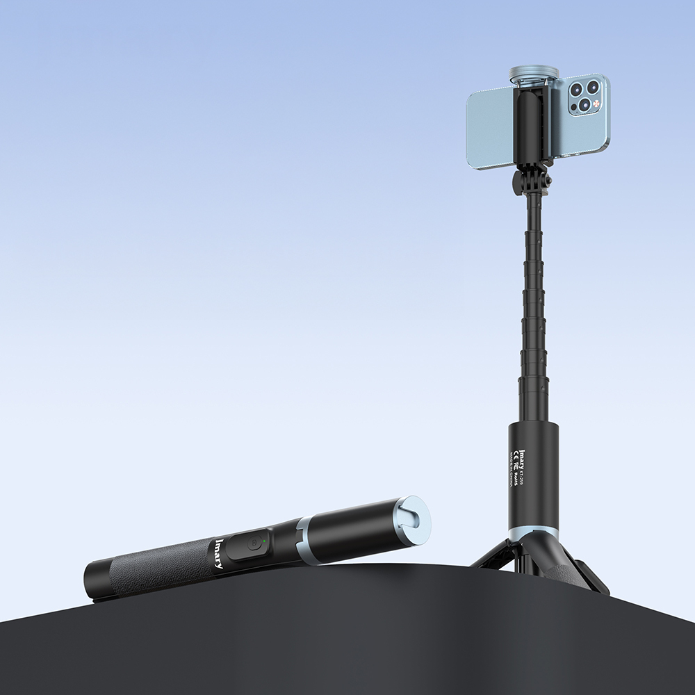 Jmary KT-259 360 Derece Dönebilen Kablosuz Kumandalı Tripod ve Selfie Çubuğu - 1